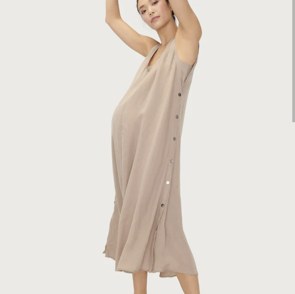 Hatch Linnea Dress (Beige)